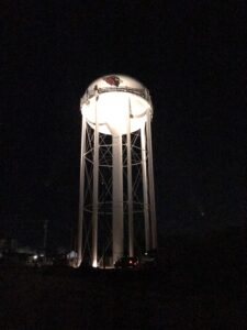 Water Tower Lighting