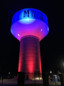 Melissa Texas Water Tower Lighting Project