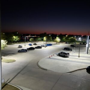 Parking Lot Lighting & Skyline